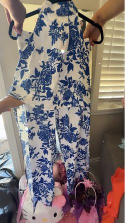 Blue AND White