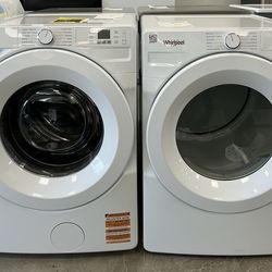 Whirlpool 4.5 cu. ft. Washer w/Tumble Fresh & Quick Wash, 7.4 Cu. Ft. Vented Electric Dryer w/Quick Dry