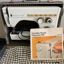 Husqvarna 2000 Vintage Sewing Machine- Complete