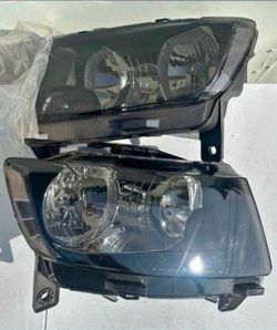 11-13 Jeep Grand Cherokee Headlights Luces Focos Micas Faros Faroles Headlamps