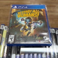 Destroy All Humans! PlayStation 4