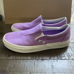 Purple Slip On Vans