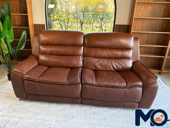 Rhodes Leather Power Reclining Sofa
