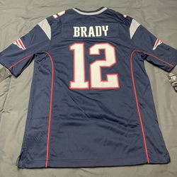 Men’s Tom Brady New England Patriots On Field Jersey - Size Medium