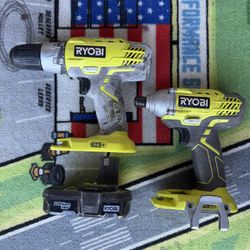 Ryobi Drill/ Impact Driver