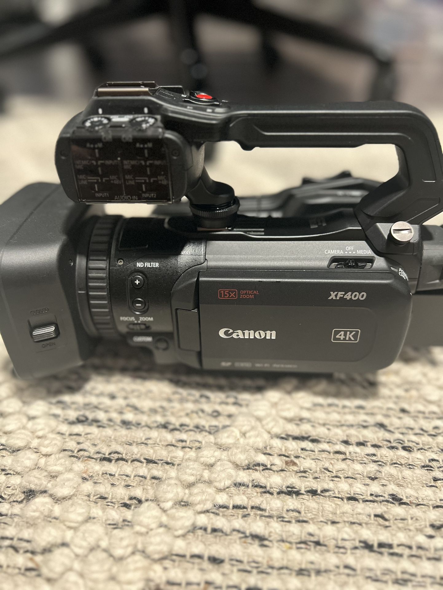 Canon XF 400 4k60 Professional Camcorder