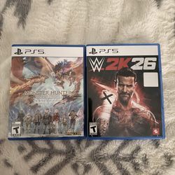 WWE 2k26 monster hunter ps5