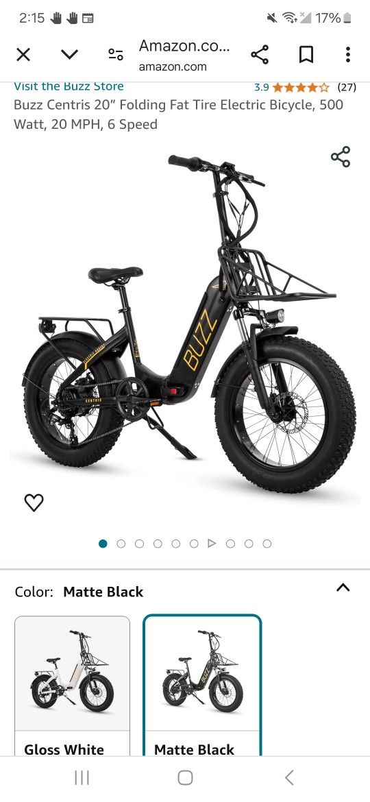 Brand New Buzz Electric Bikes
