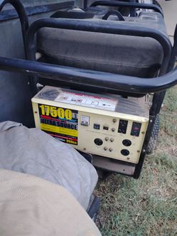 Generac 17500w generator.