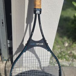 Vintage Wilson Cobra tennis racket.