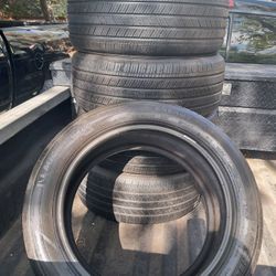 Set Of 4 Michelin Tires 