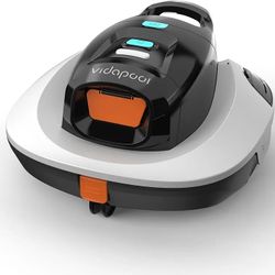 Dual Brushes Swimming Pool Cleaner Power Suction 90 Mins, Covers above Pool for 861 Sq.Ft

