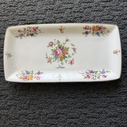 Vintage Minton Marlow Bone China Sandwich Tray