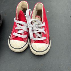 red converse size 6 