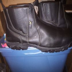 HYTEST Safety Footwear, 12W, Black