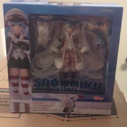 Snow Miku Figma. New and boxed