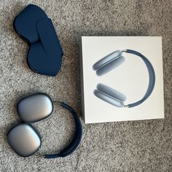 AirPods Max (Sky Blue) w/AppleCare+