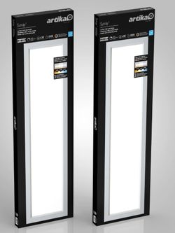 Artika Skylight Ultra-Thin LED Ceiling Panels (Set of 2)