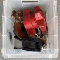 Assorted End caps for weight bars $10 for all