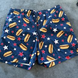 George Large Hot Dog Shorts
