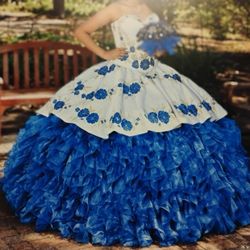 Vestido De Quinceñera Charro 2 Piesas 