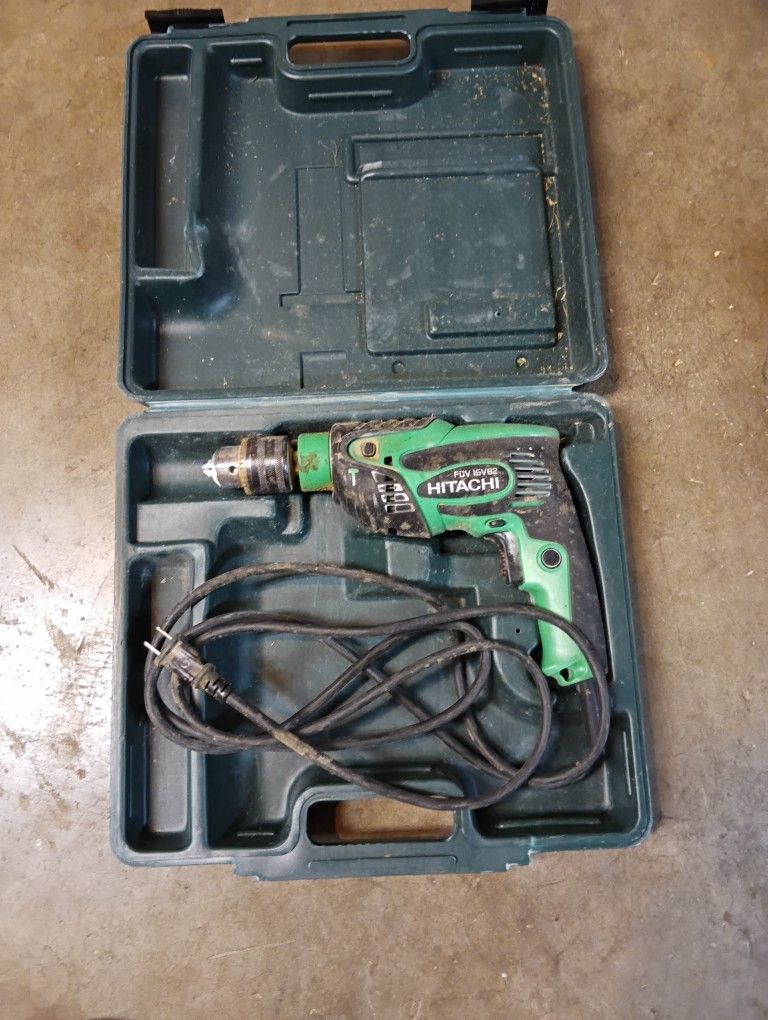 Hitachi Hammer Drill Corded $45