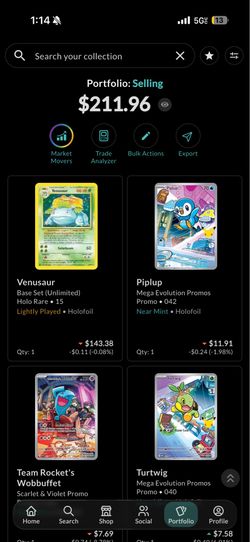 Pokémon Singles Lot (Low end cards besides Venusaur)