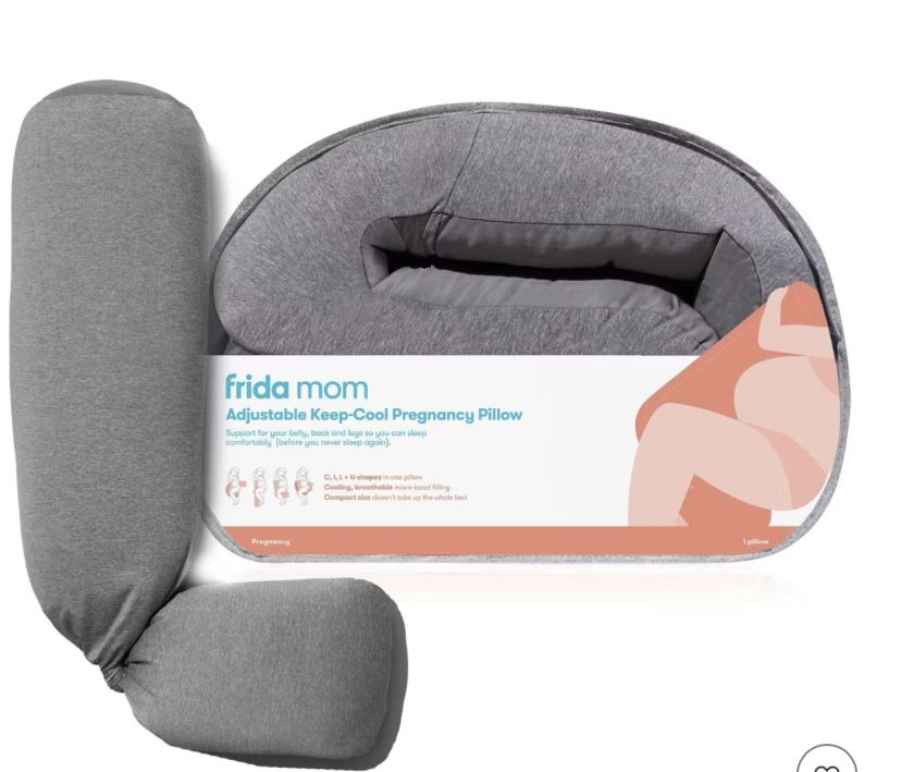 Frida Mom Adjustable Keep-Cool Pregnancy Body Pillow