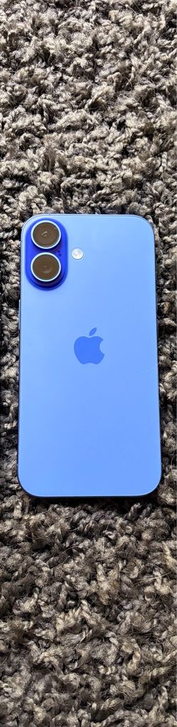 Like New Unlocked Apple 🍏 iPhone 16 (Blue) 128GB
