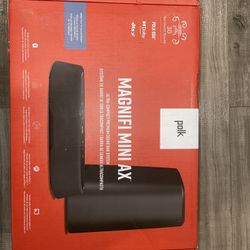 Polk Audio - MagniFi Mini AX 3.1 Ch Soundbar with Dolby Atmos and VoiceAdjust