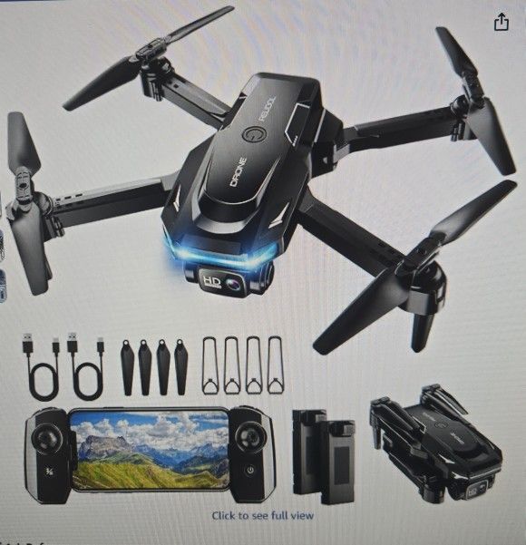 NEW Drone 1080P Camera, Voice Control RC