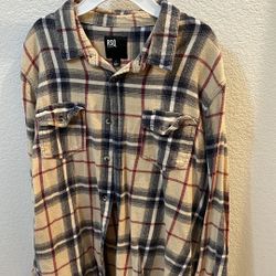 (L) Cream Flannel