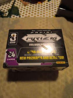 Panini Prizm FIFA World Cup 2026 Trading Card Box