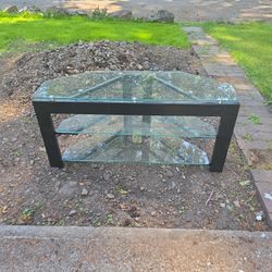 Glass TV Stand/Corner Table