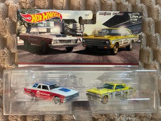 HOT WHEELS PREMIUM CAR CULTURE 63 PLYMOUTH BELVEDERE 426 WEDGE 65 DODGE CORONET