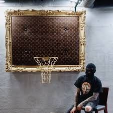 GimmeHoop Louis Vuitton Basketball Goal