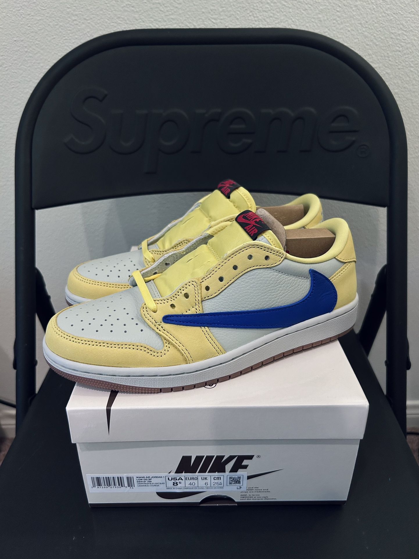 Jordan 1 Retro Low OG SP x Travis Scott Canary