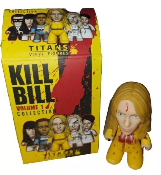 NEW 3" Blind Boxed Titans Kill Bill Bloody Bride (Beatrix Kiddo) RARE VARIANT, Deadly Viper Assassination Squad code-name Black Mamba (Uma Thurman)