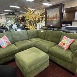 Sectional With Otoman