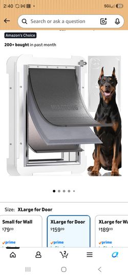 XLG dog door