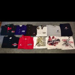 Lot Of 15 Michael Jordan Flight School Staff Golf Polo Shirt Lakers Kobe 