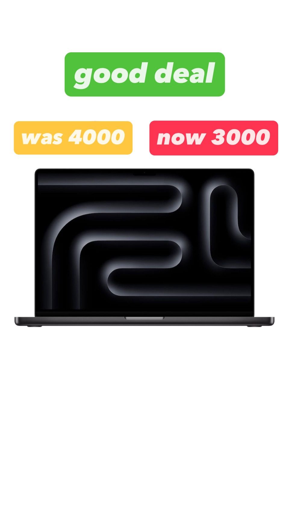 Apple - MacBook Pro 16-inch Laptop - Apple M4 Max chip Built for Apple Intelligence - 48GB Memory - 1TB SSD - Space Black