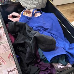 Box Of Lululemon Clothes