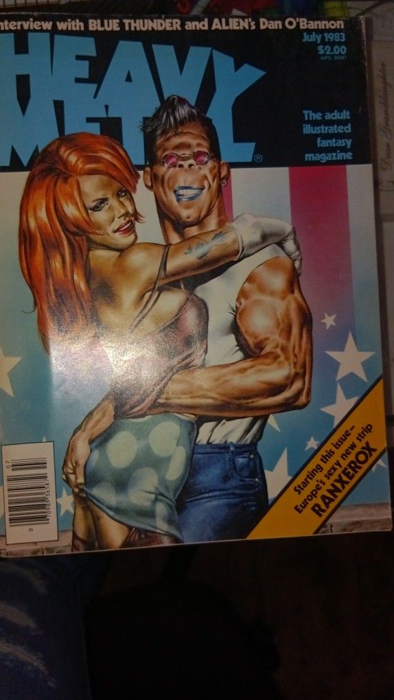 HEAVY METAL adult Illustrated Magazine