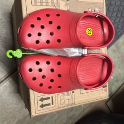 Crocs Red Size 13 New