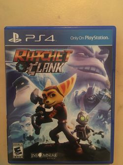 Sony PlayStation ps4 ratchet and clank