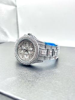 Iced Out Chronograph Men’s Watch