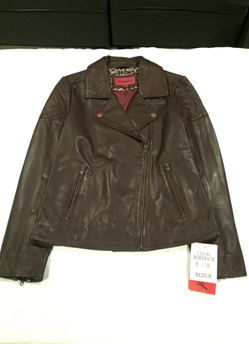 New leather jacket for women