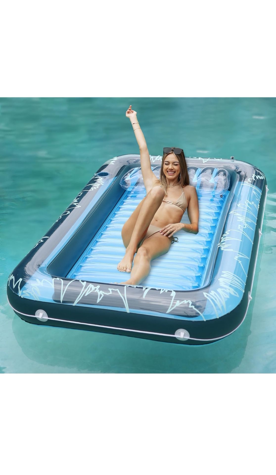 2025 Upgrade 73"*46" Tanning Pool *Brand New*