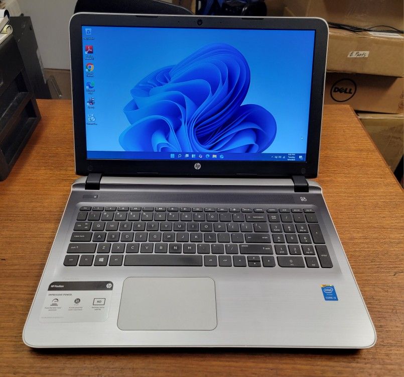 Fixed Price: HP Notebook 15.6" Laptop Intel Dual Core/ 8GB/ 128GB SSD Win 11 #7414